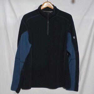 Kuhl #3007 Men's Revel 1/4 Zip - Mutiny Blue / Kuhl Blue - Sz 2XL*